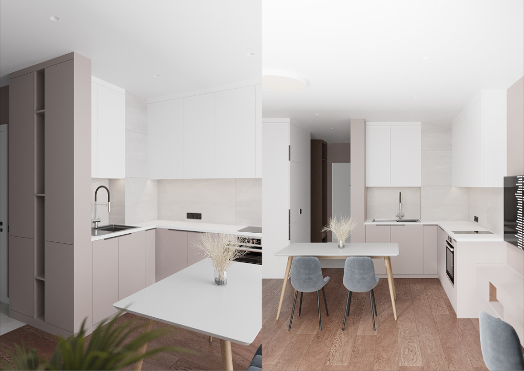 кухня новостройки