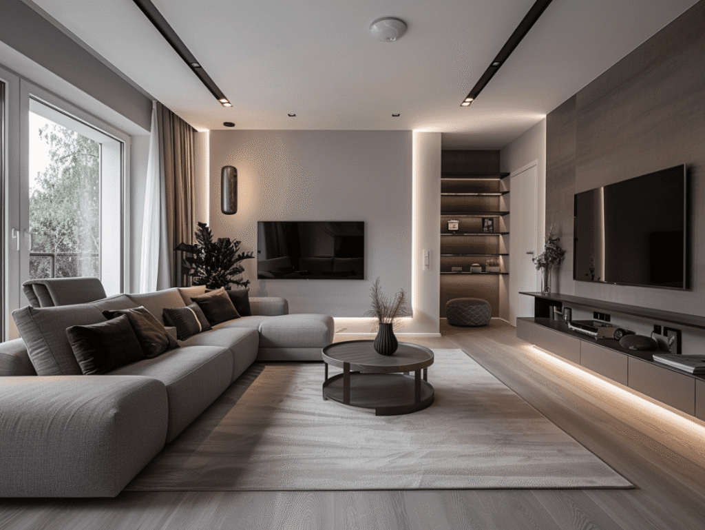 интерьер гостинной